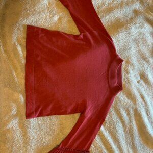 NWT Eri + Ali rust sweater from Anthropologie